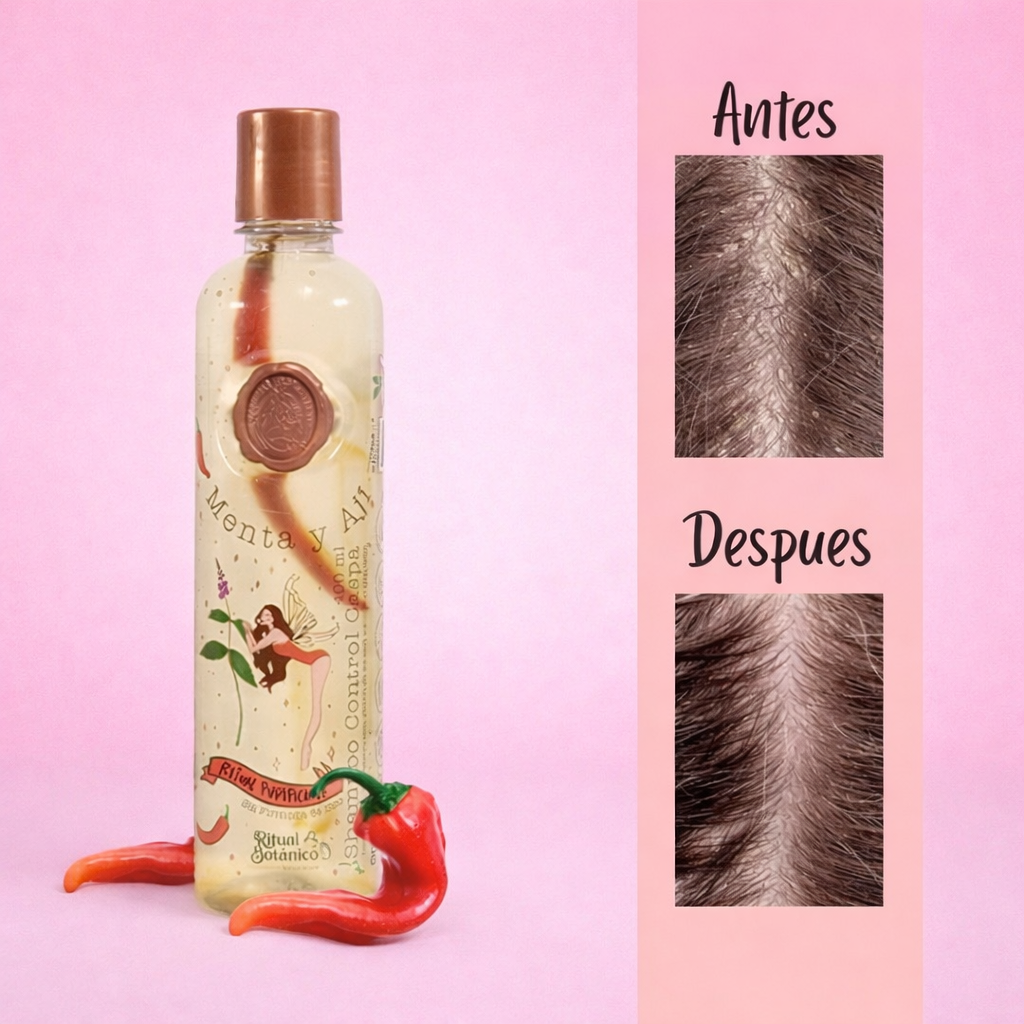 Shampoo Orgánico Anticaspa Ritual Botánico