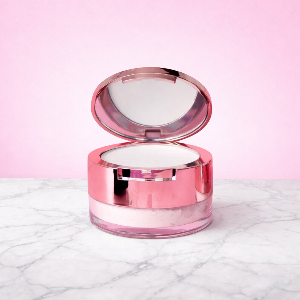 Mini Polvos Sueltos y Compactos 2 en 1 Bloomshell