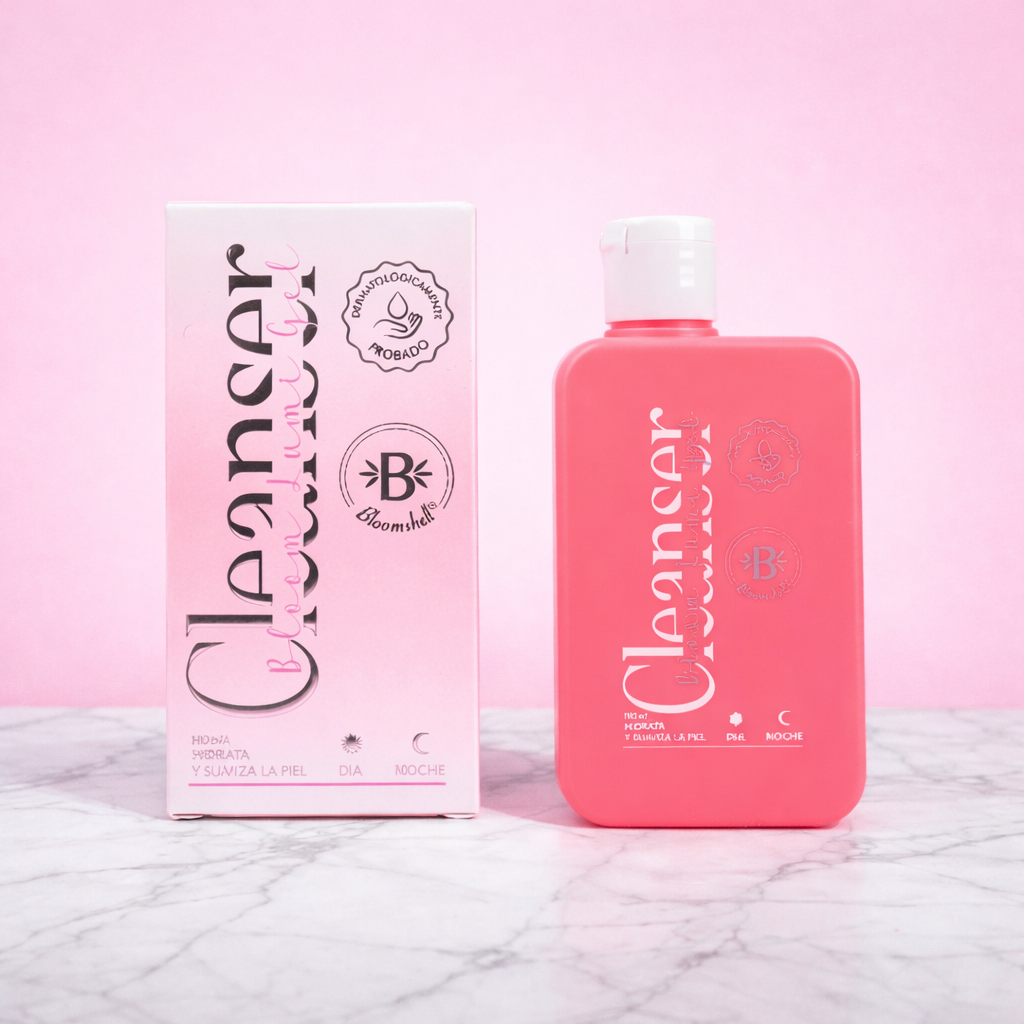 Jabon en gel bloom cleanser Coreano Bloomshell