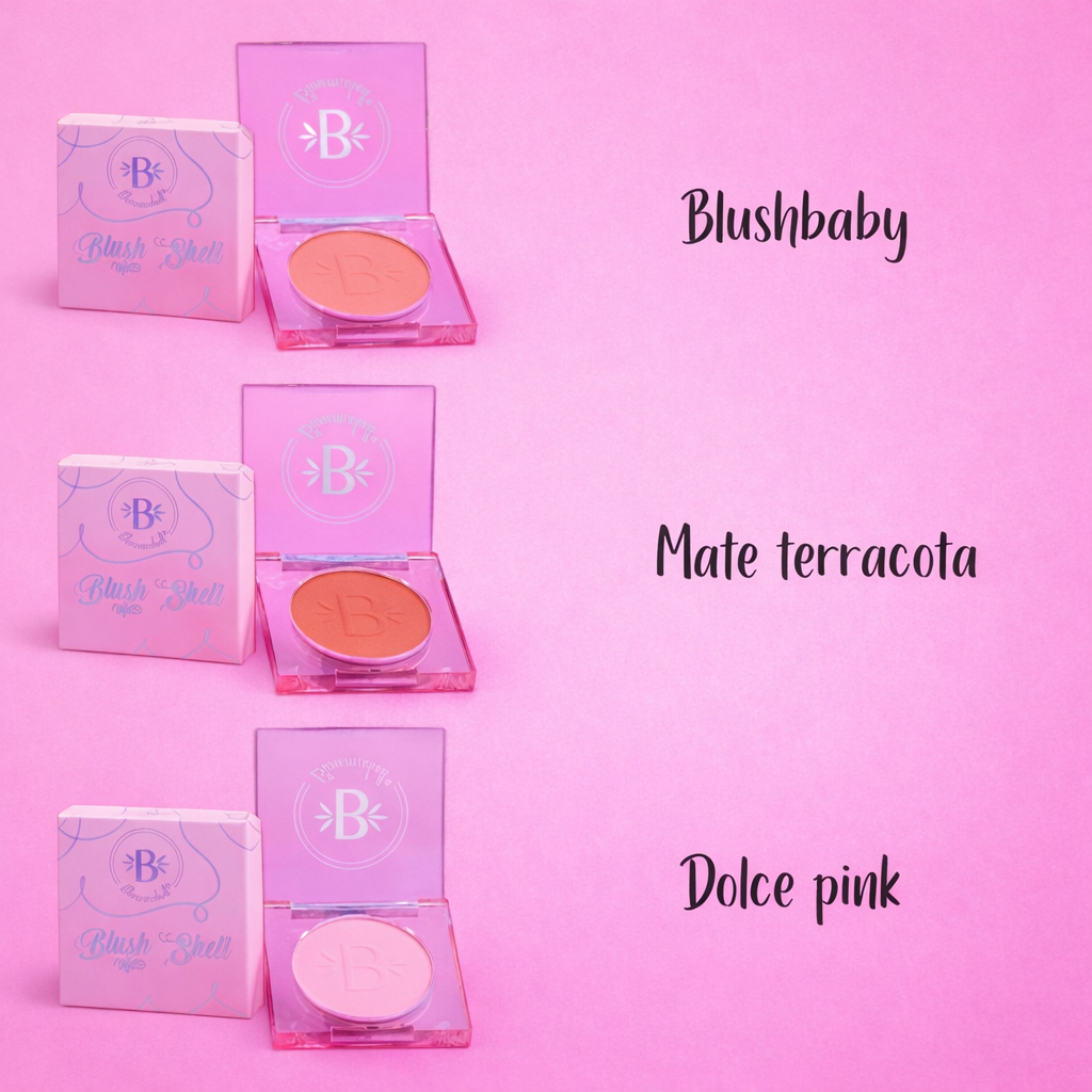 Blush shell matte blushbaby (rubor)