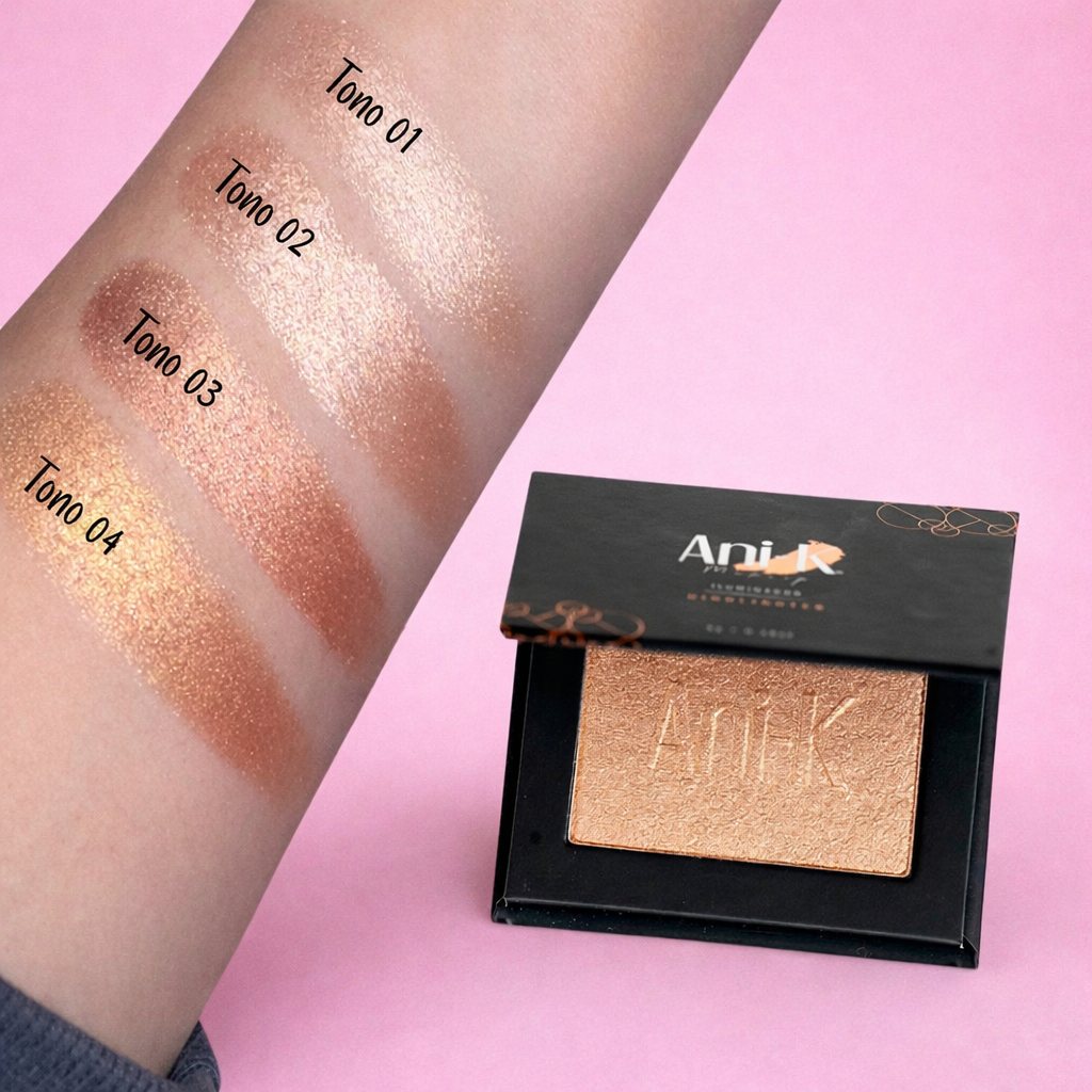 Iluminador Ani-k Makeup Pro Radiante