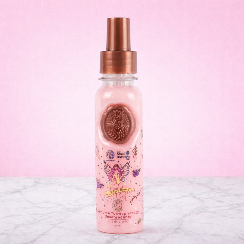 Termoprotector organico Cabello 120 ml ritual botanico