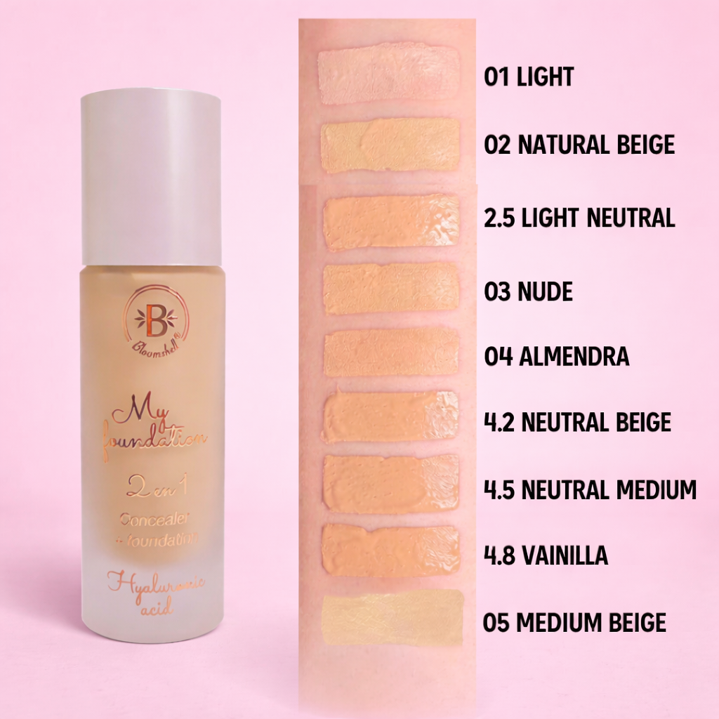 Base Alta Cobertura My Foundation Bloomshell