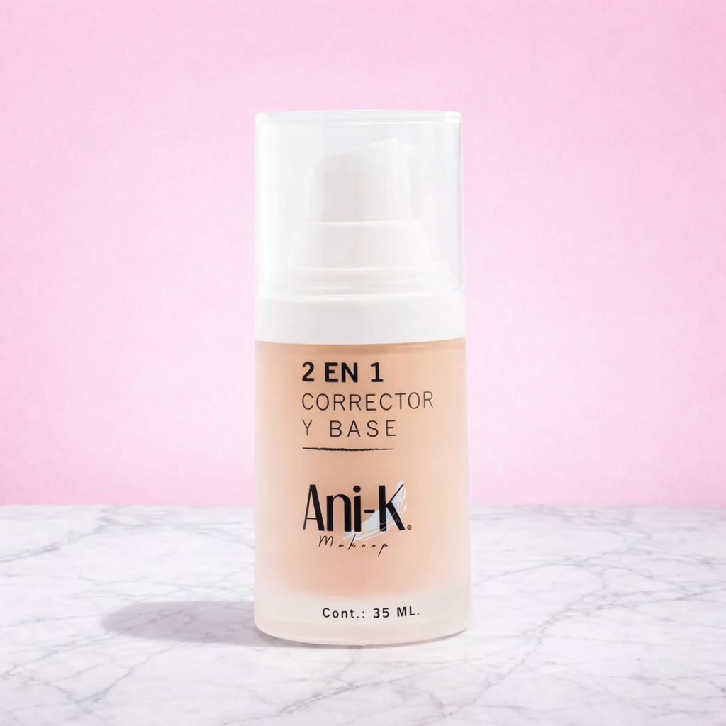 Base 2 en1 Corrector Ani-k Bonita Profesional