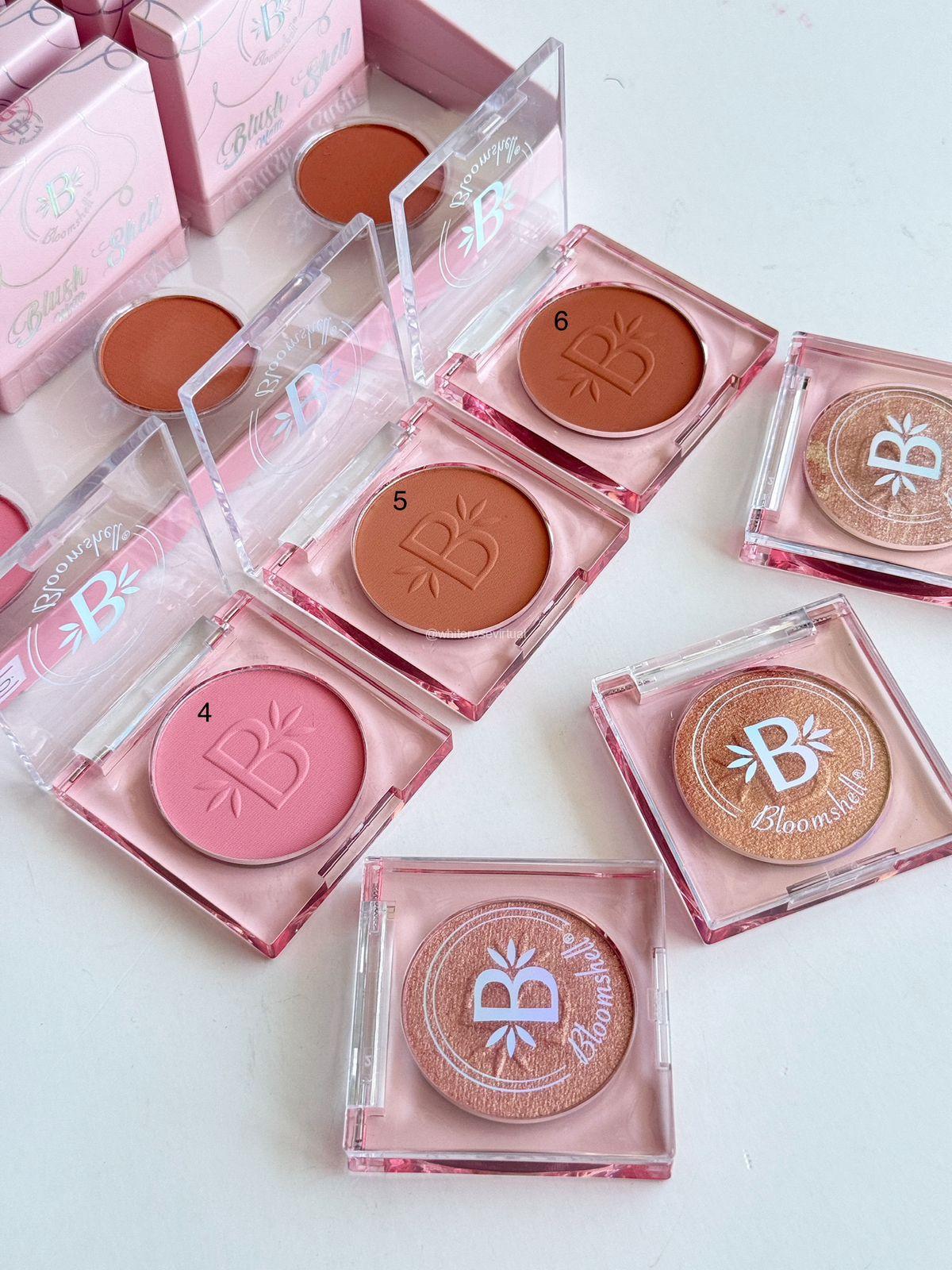 Blush shell matte blushbaby (rubor)